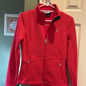 Spyder Core Sweater in Vibrant Pink